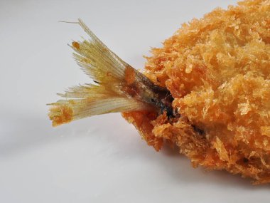 Tokyo, Japonya - 23 Ağustos 2025: Kızarmış at uskumrusu