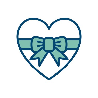 heart icon vector design template in white background