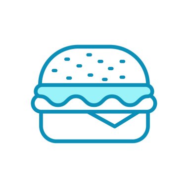 hamburger icon vector design template in white background