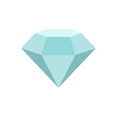 diamond icon vector design template in white background