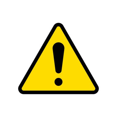 exclamation icon vector design template