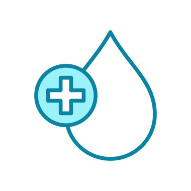 drop blood icon vector design template