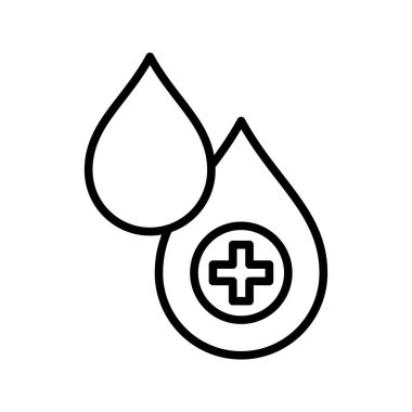drop blood icon vector design template