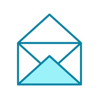 envelope icon vector design template in white background