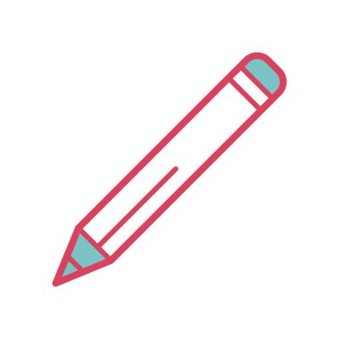 pencil icon vector design template in white background