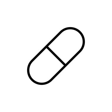 pills -drug icon vector design template in white background