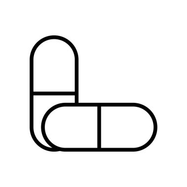 pills -drug icon vector design template in white background