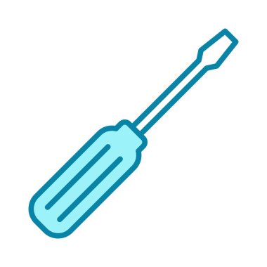 screw driver icon vector design template in white background