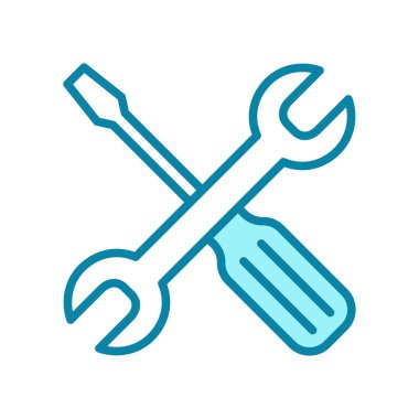 screw driver icon vector design template in white background