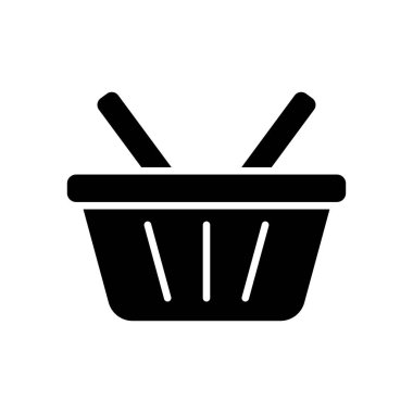 shopping bag icon vector design template simple and clean