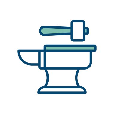 örs simgesi vektör tasarım şablonu beyaz arkaplanda