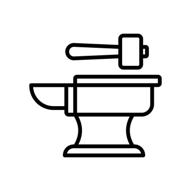 örs simgesi vektör tasarım şablonu beyaz arkaplanda