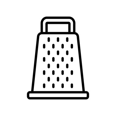 grater simge vektör tasarım şablonu beyaz arkaplan