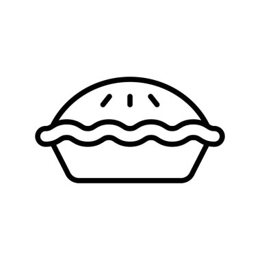 turta simgesi tasarım şablonu beyaz arkaplan