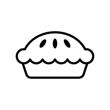 turta simgesi tasarım şablonu beyaz arkaplan