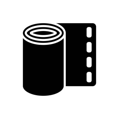 bandaj simgesi vektör tasarım şablonu beyaz arkaplan