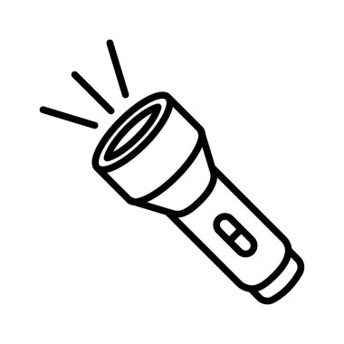 el feneri simgesi vektör tasarım şablonu beyaz arkaplan