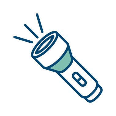 el feneri simgesi vektör tasarım şablonu beyaz arkaplan