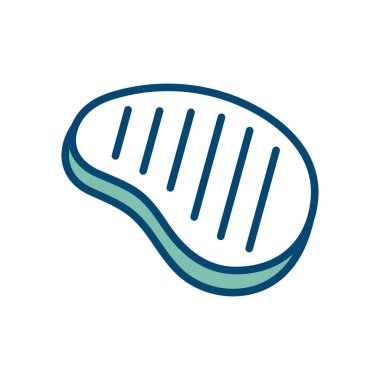 et simgesi vektör tasarım şablonu beyaz arkaplan