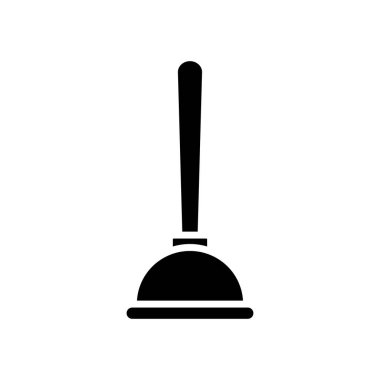 piston simgesi vektör tasarım şablonu beyaz arkaplan