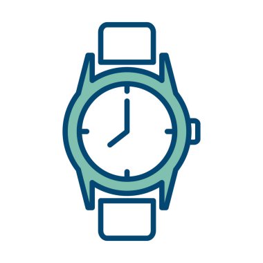 beyaz arkaplanda simge tasarım şablonu izle