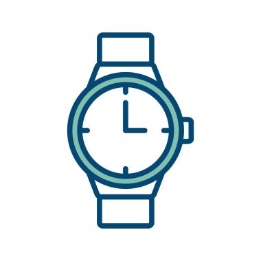 beyaz arkaplanda simge tasarım şablonu izle