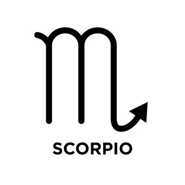 Beyaz arkaplanda zodiac simge vektör tasarım şablonu