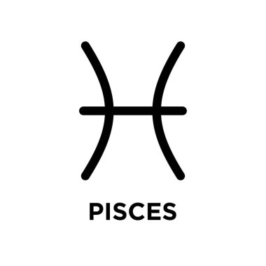 Beyaz arkaplanda zodiac simge vektör tasarım şablonu