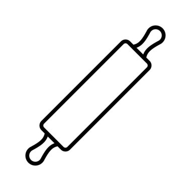 yuvarlanan pin simgesi vektör tasarım şablonu beyaz arkaplan