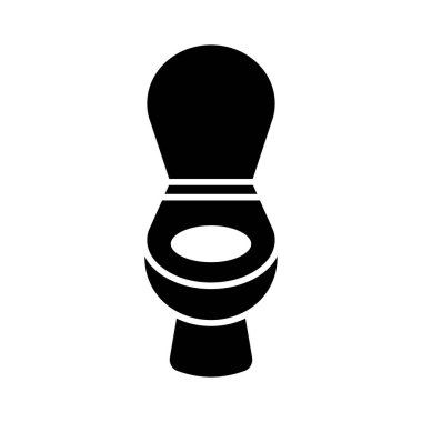 tuvalet simgesi tasarım şablonu beyaz arkaplanda