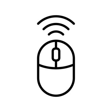 beyaz arkaplanda bilgisayar fare simgesi tasarım şablonu