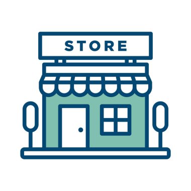 Simge vektör tasarım şablonunu beyaz arkaplanda sakla