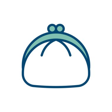 çanta simgesi vektör tasarım şablonu beyaz arkaplan