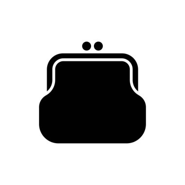 çanta simgesi vektör tasarım şablonu beyaz arkaplan