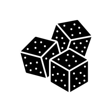 Beyaz arkaplanda şeker simgesi tasarım şablonu