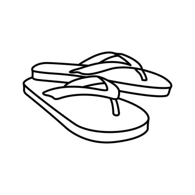 flop simge vektör tasarım şablonu beyaz arkaplan