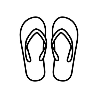 flop simge vektör tasarım şablonu beyaz arkaplan