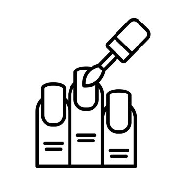 çivi simgesi tasarım şablonu beyaz arkaplan