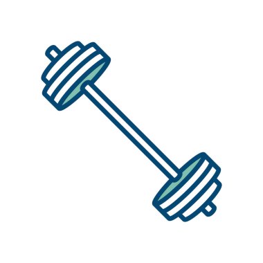 halter simgesi vektör tasarım şablonu beyaz arkaplan