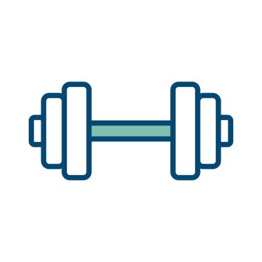 halter simgesi vektör tasarım şablonu beyaz arkaplan