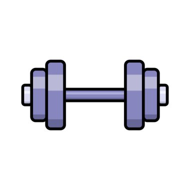 halter simgesi vektör tasarım şablonu beyaz arkaplan