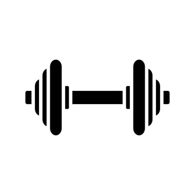 halter simgesi vektör tasarım şablonu beyaz arkaplan