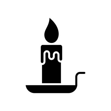 mum simgesi tasarım şablonu beyaz arkaplan