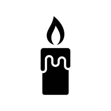 mum simgesi tasarım şablonu beyaz arkaplan