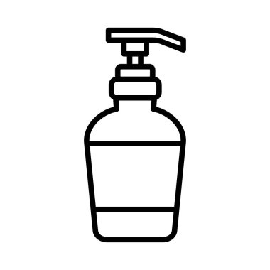 sabun simgesi vektör tasarım şablonu beyaz arkaplan