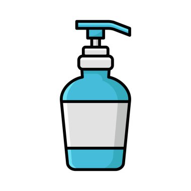 sabun simgesi vektör tasarım şablonu beyaz arkaplan