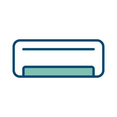 Klima simgesi vektör tasarım şablonu beyaz arkaplanda