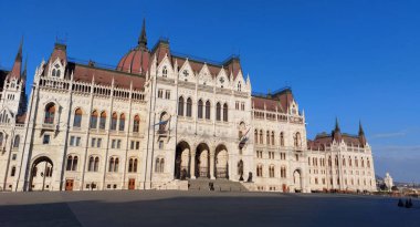 Budapeşte 'deki parlamento binası, hungary.