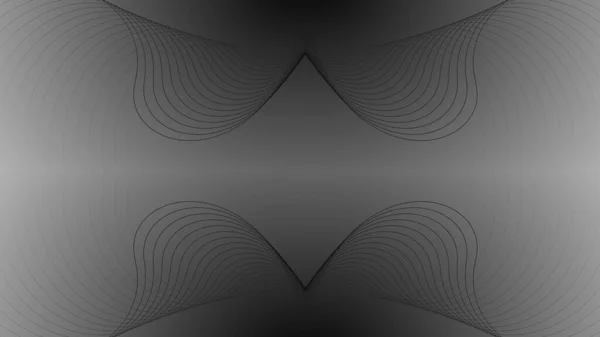 Geometric digital line art background. Abstract curved geometric line pattern.
