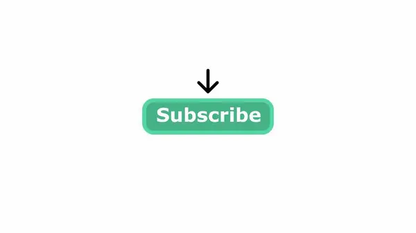 Subscribe banner icon on a white color background.
